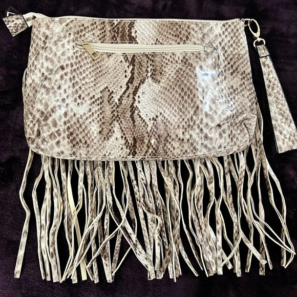 NWOT, Snakeskin Print Wristlet Purse - Picture 2 of 4